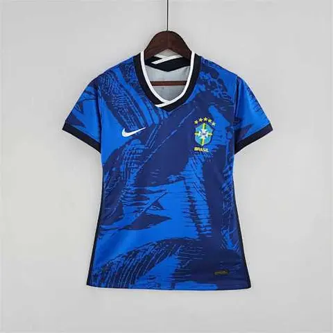 2022 Brésil femme classique bleu