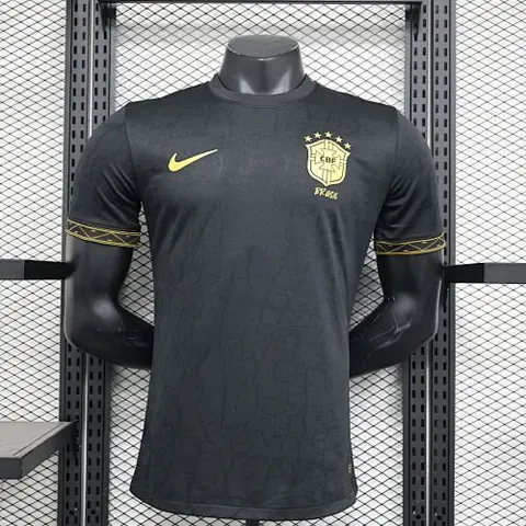 2023 Brésil noir version joueur S-XXL
