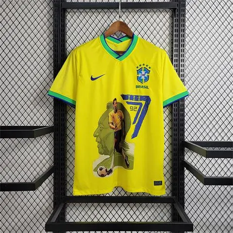 2023 Brésil PELÉ commémoratif jaune Type A
