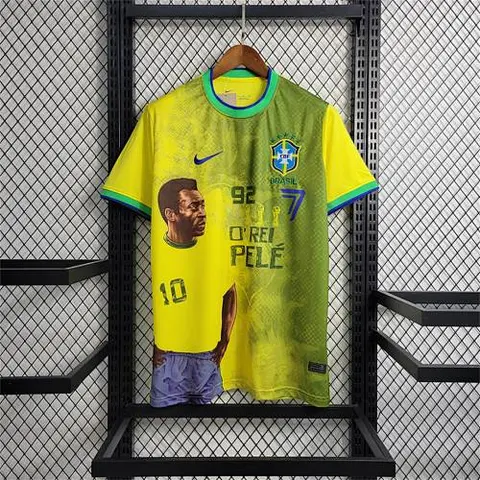 2023 Brésil PELÉ commémoratif jaune Type B