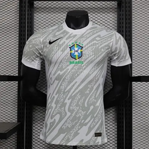 2023 Brésil blanc version joueur S-XXL