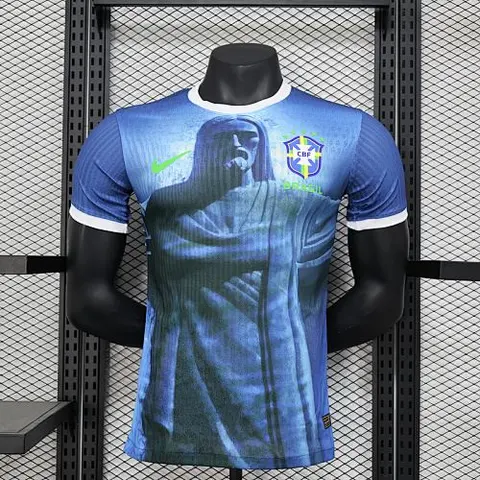 2024 Brazil Blue Special Player version Jersey