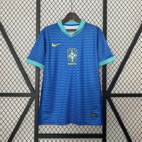2024 Brazil away soccer jersey