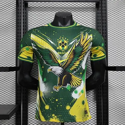 24-25 Brazil yellow and green special player version jersey