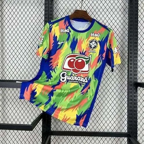 25-26 Brazil Pre-match training Jersey
