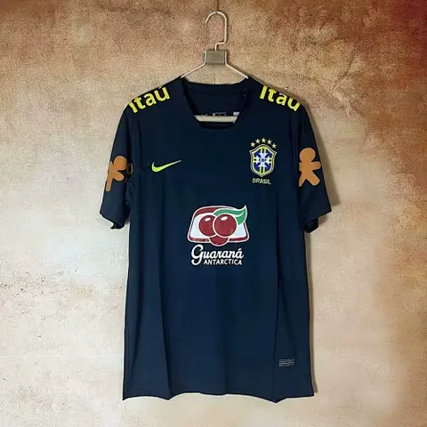 25-26 Brazil blue training jersey