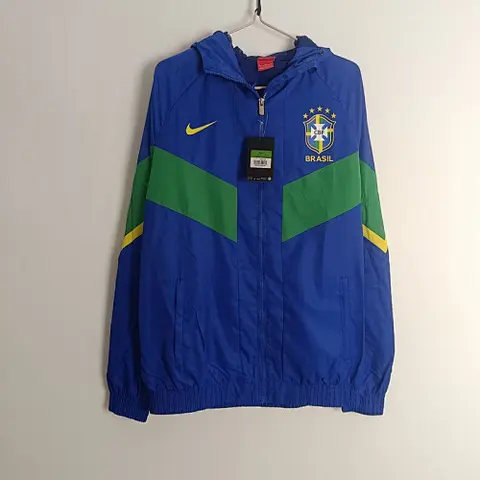 25-26 Brazil blue windbreaker