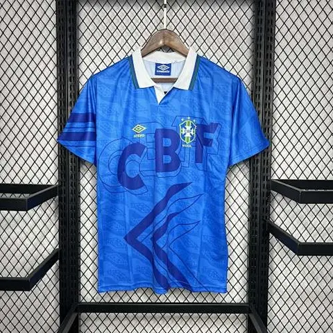 91-93 Brazil away retro jersey
