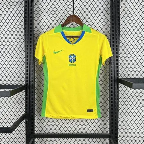 Brazil 2025/26 Home Womens Jersey