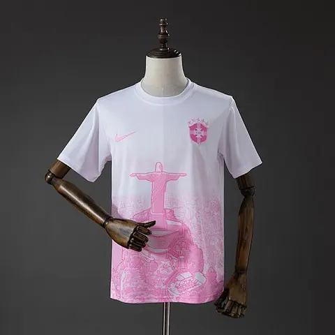 Brazil 2026 Jesus Rose Jersey S-XXL