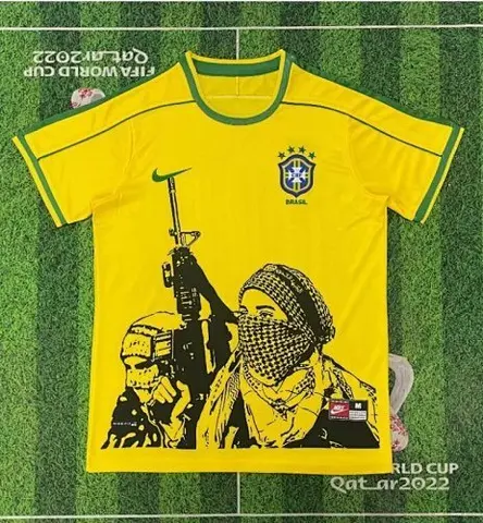 Retro 1998 Brazil Home Special Edition Jersey