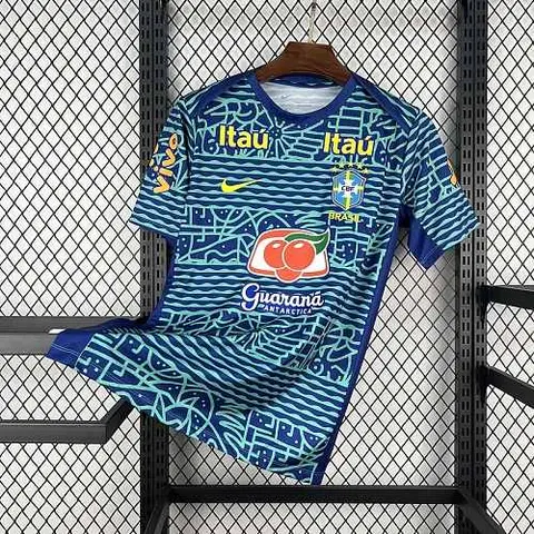 Retro Brazil 2024 Pre-Match Jersey
