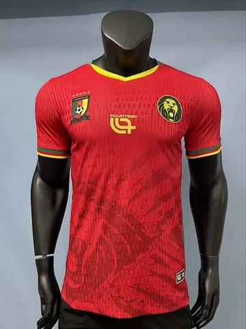 25-26 Cameroon red player version jersey