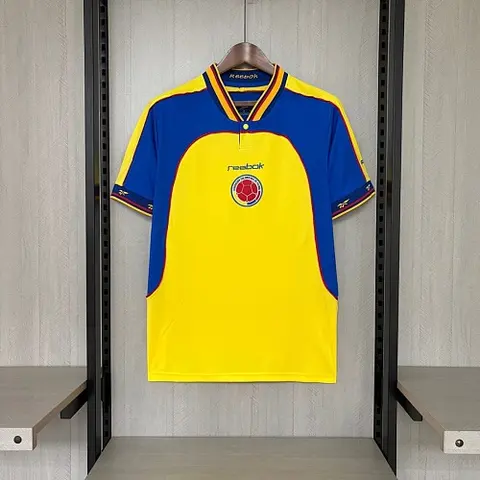 2001 Colombia Home Retro Jersey S-XXL