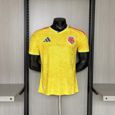 2026 World Cup Colombia Home Player Version Jersey S-4XL