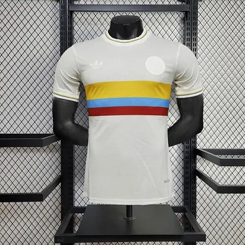 24/25 Colombia 100th Anniversary Edition White Player Version Jersey S-XXL