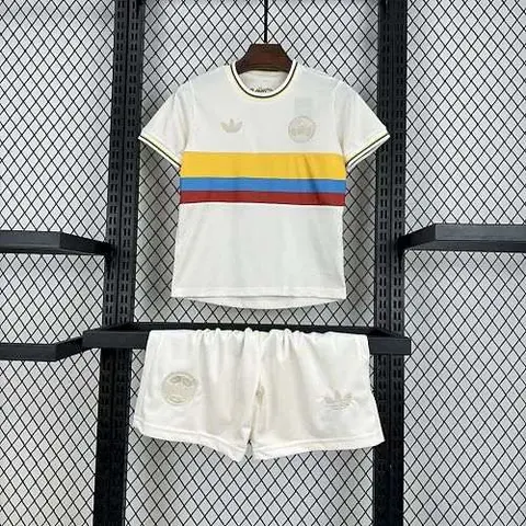 24/25 Colombia 100th Anniversary White Kids Kit 16-28