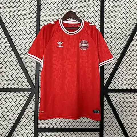 2024 Denmark home red soccer jersey