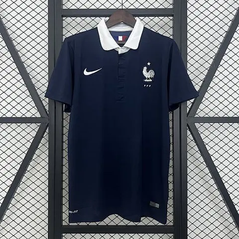 2014 France home retro jersey