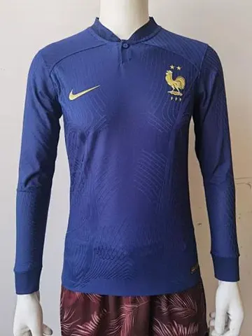 2022 France home long sleeves player version
