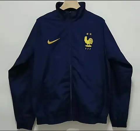 2024 France Blue winbreaker