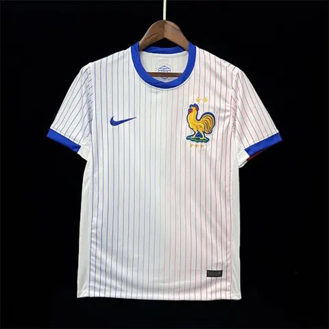 2024 France away white jersey