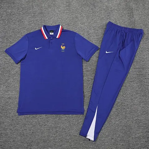 25-26 France Blue POLO suit