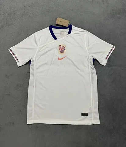25-26 France women away soccer jersey size S-2XL