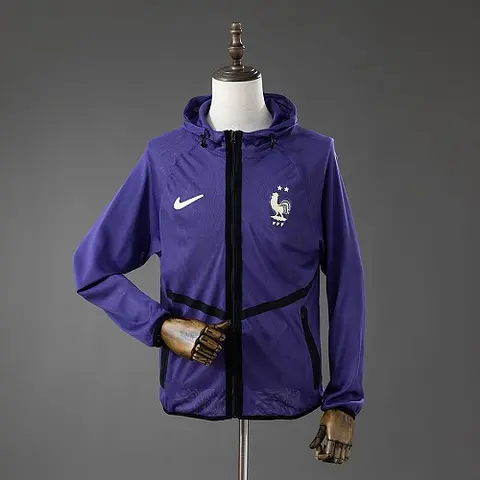 France 2026 Men's Football Anthem Jacket - Purple S-XXL