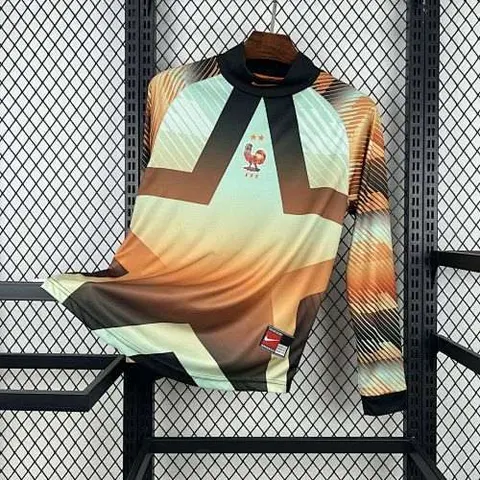 Mens France 2026 Hollywood Goalkeeper Long Sleeve Jersey