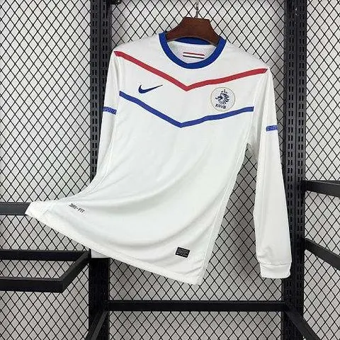 Retro France 2012 Away Long Sleeve Jersey