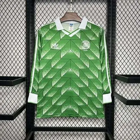 1990 Germany away long sleeve retro jersey