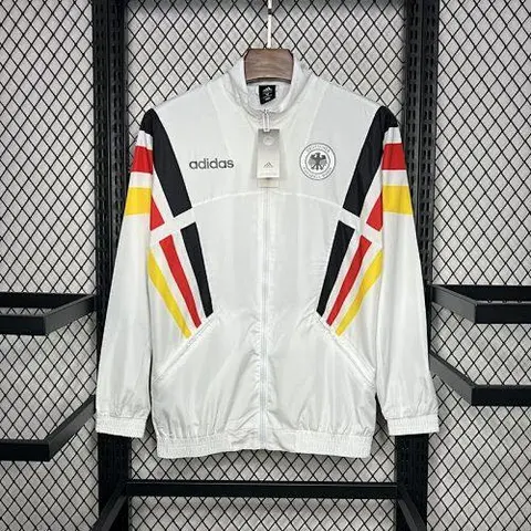 2024 Germany Euro White Windbreaker