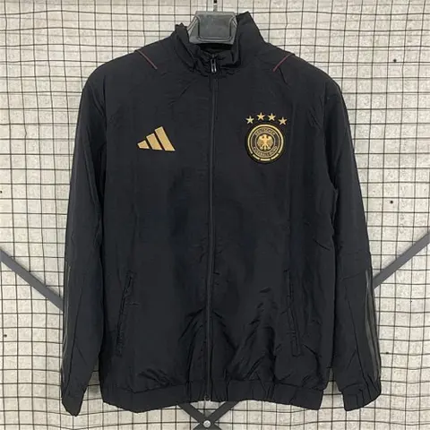 2025 Germany black windbreaker