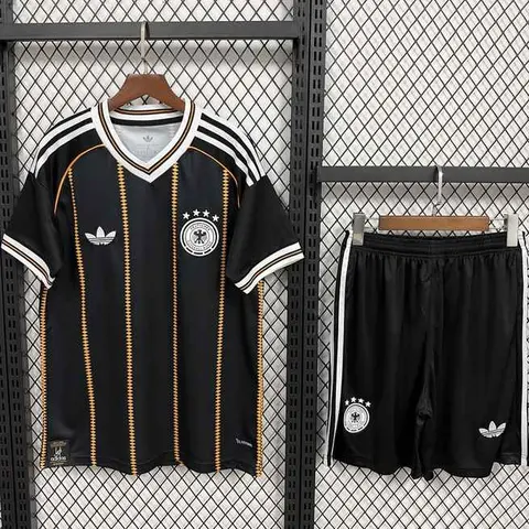 2026 Germany Black Third Away Adult Soccer Jersey Suit S-2XL