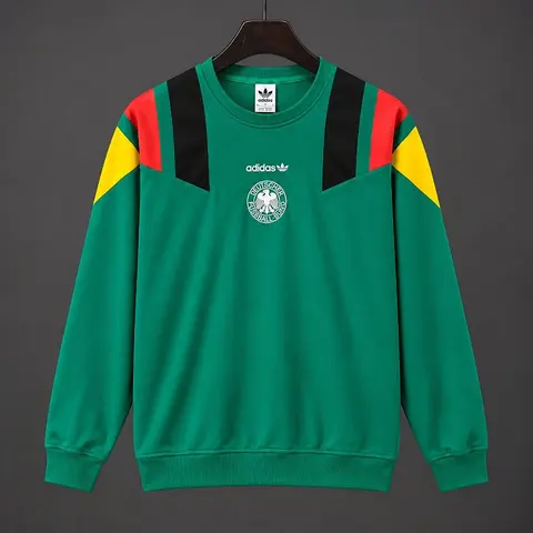 2026 Germany EQT Green Long Sleeve Sweatshirt S-3XL