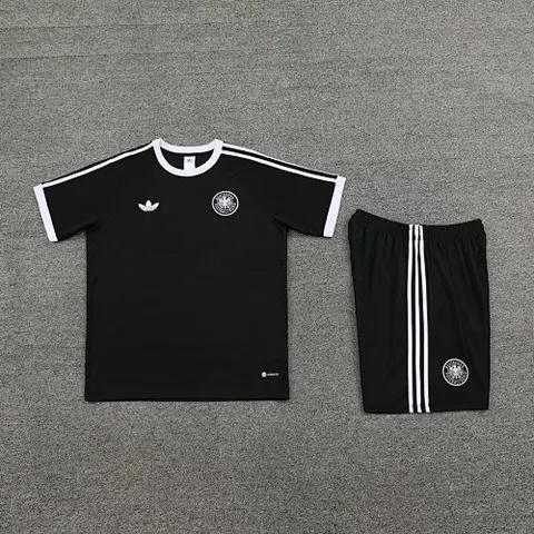 24-25 Germany black cotton training suit