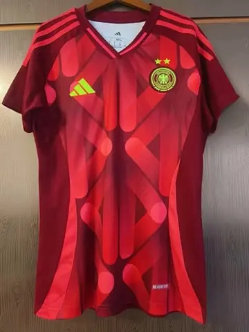 25-26 Germany away red woman jersey
