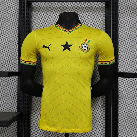 24-25 Ghana yellow player version jersey