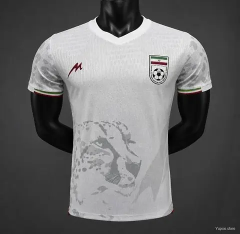 Iran 2026 World Cup Away Player Version Soccer Jersey S-2XL