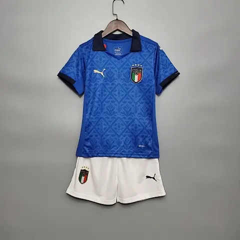 2020 Italy home blue kids kit