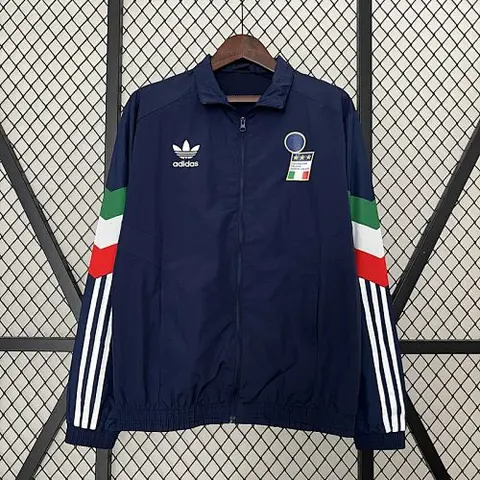 2024 Italy Dark blue windbreaker