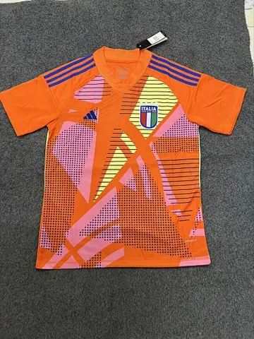 2024 Italy Orange goalkeeper jersey