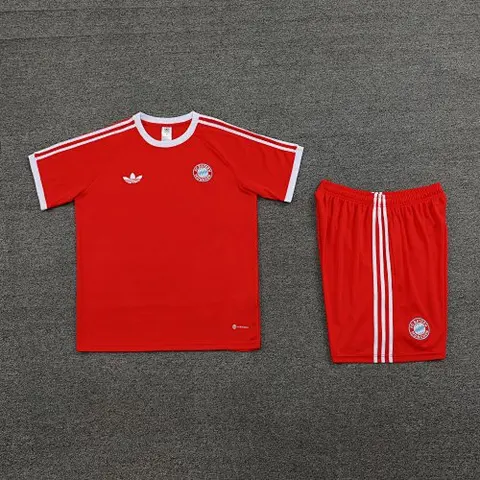 2024 Italy red cotton training suit