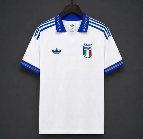 2026/27 Italy White POLO Jersey S-4XL