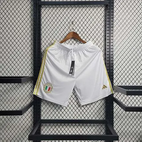 23-24 Shorts Italian White Commemorative Edition Size S-XXL