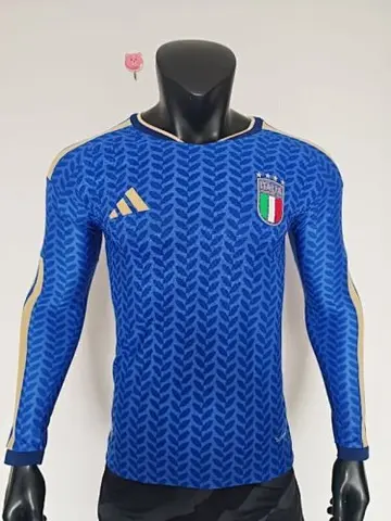 Italy 2025/26 Home Long Sleeve player version size S-2XL