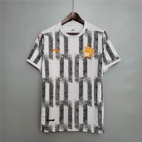 2020 Ivory Coast away white and black