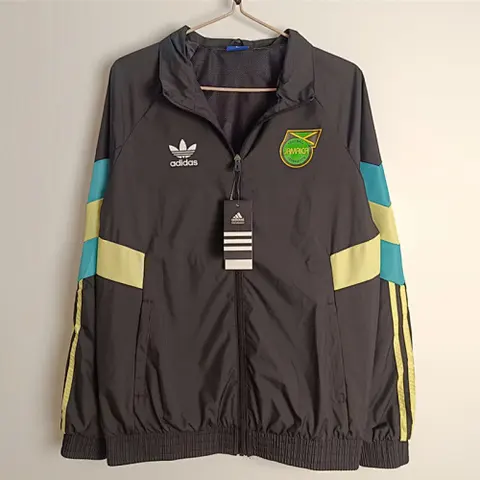 2025 Jamaica black windbreaker