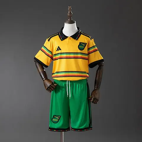 Jamaica 2026 Home Kids Kit Jersey Size 16-28